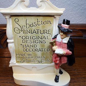 Sebastian Miniature Dealer Plaque - SML 168-A 1976